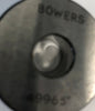 Bowers .49965" Setting Ring Size