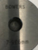 Bowers 7.996mm Setting Ring Size