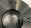 Mahr 20mm Master Setting Ring Size