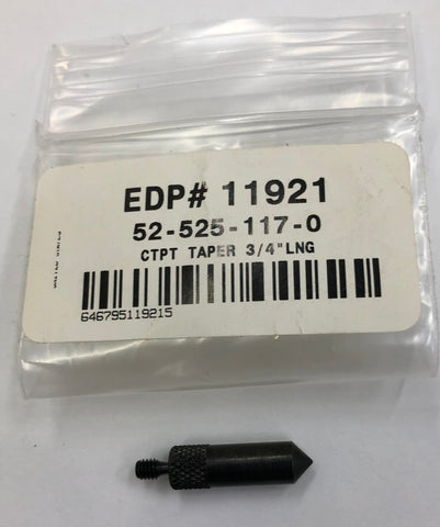 Fowler 52-525-117-0 Taper Contact Point 3/4" Long *NEW - OVERSTOCK ITEM*