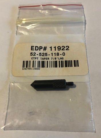 Fowler 52-525-118-0 Taper Contact Point 7/8" Long *NEW - OVERSTOCK ITEM*