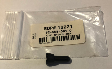 Fowler 52-565-091-0 7/32" Dovetail Clamping Stem *NEW - OVERSTOCK ITEM*