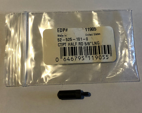 Fowler 52-525-101-0 Half Round Contact Point 5/8" Long *NEW - OVERSTOCK ITEM*