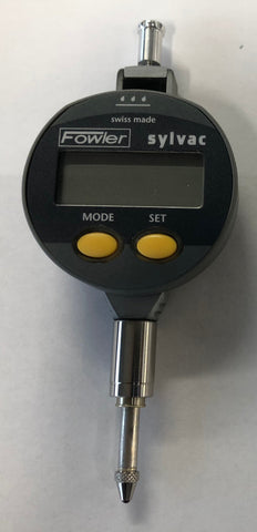 Fowler/Sylvac 54-530-124-0 Electronic Indicator 0-.500"/12.5mm Range .0005"/0.01mm Resolution