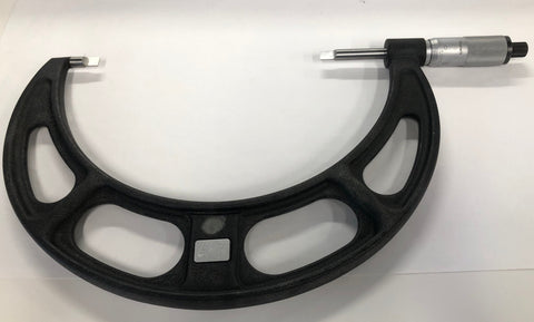 Starrett 486P-7 Blade Micrometer, 6-7" Range, .001" Graduation