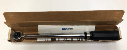 CDI 1002MFR Micro-Adj. Click-Type Torque Wrench 10-100 ft/lb. Range,3/8" Drive *USED/RECONDITIONED*