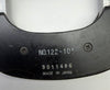 Mitutoyo 122-101 Blade Micrometer with Non-Rotating Spindle, 0-25mm Range, 0.01mm Graduation *USED/RECONDITIONED*