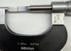 Mitutoyo 122-101 Blade Micrometer with Non-Rotating Spindle, 0-25mm Range, 0.01mm Graduation *USED/RECONDITIONED*