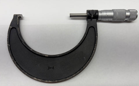 Brown & Sharpe 599-4-34 Outside Micrometer, 3-4" Range, .0001" Graduation *USED/RECONDITIONED*