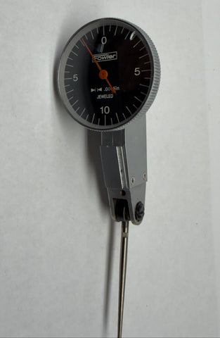 Fowler 52-562-784-0 Black Dial Test Indicator, .020" Range, .0005" Graduation *USED/RECONDITIONED*
