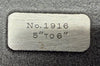 Lufkin No. 1916 Vintage Outside Micrometer, 5-6" Range. .001" Graduation *USED/RECONDITIONED*