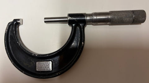 Lufkin No. 1912 Outside Micrometer, 1-2" Range. .001" Graduation *USED/RECONDITIONED*