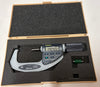 Mitutoyo 293-677N Quickmike Digimatic Micrometer with SPC Output, 1-2.2"/25-55mm Range, .00005"/0.001mm Resolution *USED/RECONDITIONED*
