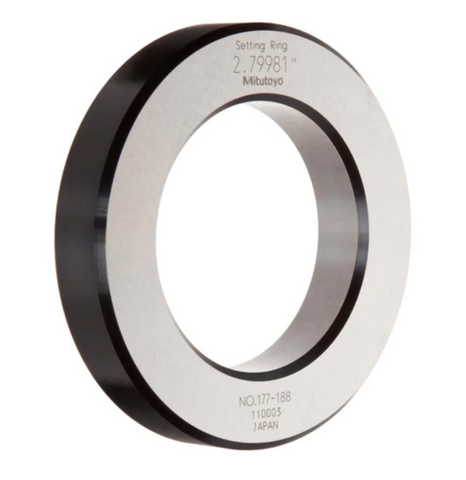 Mitutoyo 177-188 Setting Ring for Holtests and Bore Gages,  2.8" Size *SHOWROOM ITEM 23*