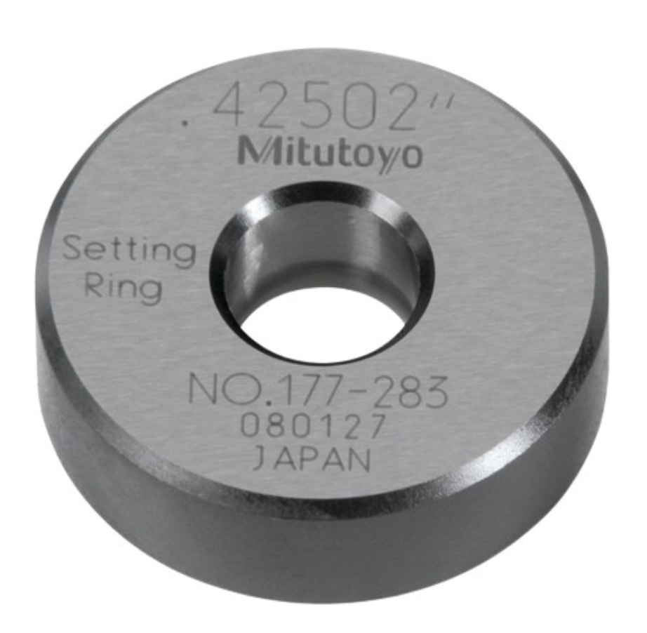 Mitutoyo 177-283 Setting Ring for Holtests and Bore Gages,  .425" Size *SHOWROOM ITEM 23*