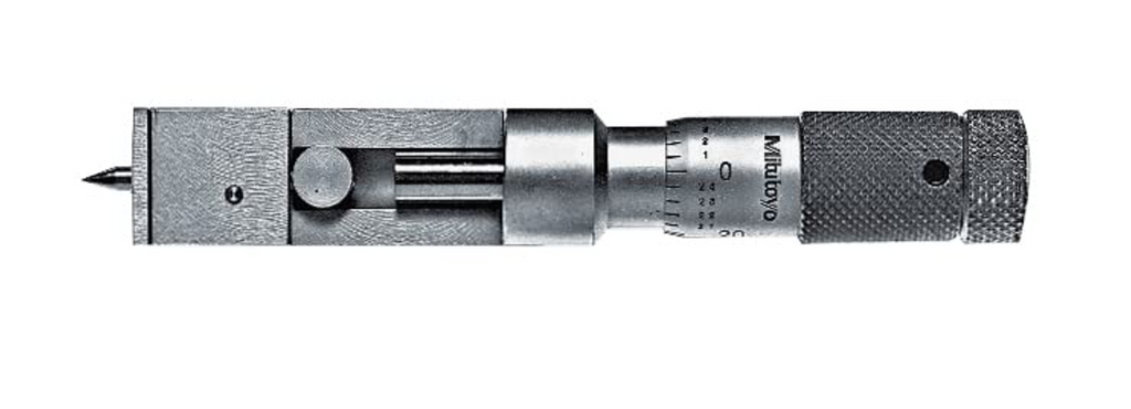 Mitutoyo 147-104 Can Seam Micrometer, 0-0.5" Range, .001" Graduation *SHOWROOM ITEM 23*