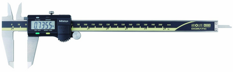 Mitutoyo 500-172-30 Digimatic Caliper, 0-8"/0-200mm Range, .0005"/.01mm Resolution *SHOWROOM ITEM 23*