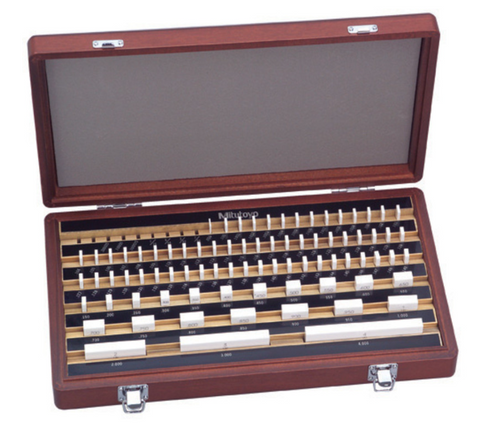 Mitutoyo 516-303-26 Rectangular Ceramic 81 Piece Gage Block Set, AS-1 *SHOWROOM ITEM 23*