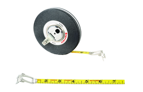 Starrett 530CI-600 Closed Reel Steel Long Tape, 3/8" x 600" *NEW - OVERSTOCK ITEM*