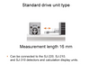 Mitutoyo 178-742-13 (SJ-220) Portable Surface Roughness Tester, Range X-Axis: .7"/17.5mm, Measuring Force: 4mN