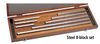 Mitutoyo 516-712-26 8pc Inch Rectangular Steel Long Gage Block Set Grade 0