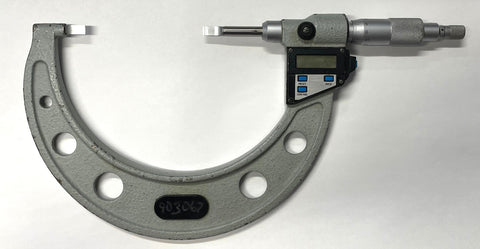 Mitutoyo 422-114-30 Metric Digimatic Blade Micrometer, 75-100mm Range, 0.001mm Resolution *USED/RECONDITIONED*