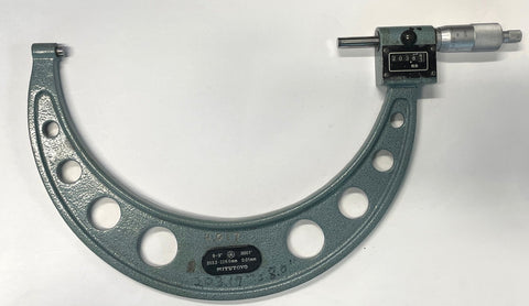 Mitutoyo 159-219 Combimike Digital Counter Outside Micrometer, 8-9"/203.2-228.6mm Range, .0001"/0.01mm Graduation *USED/RECONDITIONED*