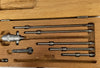 Starrett 124AZ Solid Rod Inside Micrometer Set, 2-8" Range, .001" Graduation *USED/RECONDITIONED*