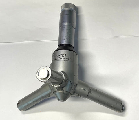 Mitutoyo 168-222 Holtest Three-Point Internal Micrometer, 9-10" Range, .0002" Graduation  *USED/RECONDITIONED*