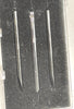 Mahr 6851563 Probe Tip Set, 3 Pieces, ¸ 3.5 mm ; L=33 mm *USED*