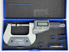 Fowler 54-860-241-0 Electronic IP54 Blade Micrometer, 0-1"/0-25mm Range, .00005"/0.001mm Resolution *NEW - Open Box Item*