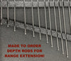 Special Depth Rod Kit for Range Extension to be Used with Starrett 440 Depth Micrometers, 12-24" Range *NEW - Made to Order Item*