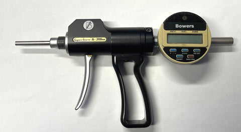 Fowler 54-558-308 Bowers Superbore Pistol Grip Bore Gage Display, .630-4"/16-100mm Range, .00005″/0.001mm (Display Only) *USED/RECONDITIONED*