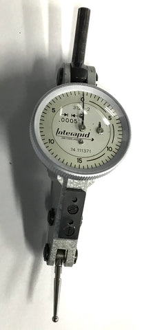 Brown & Sharpe 74.111371 Interapid 312b-2 Dial Test Indicator, .060" Range .0005" Graduation *USED/RECONDITIONED*