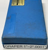 Draper Outside Micrometer, 1-2" Range,  .0001" Graduation *USED/RECONDITIONED*