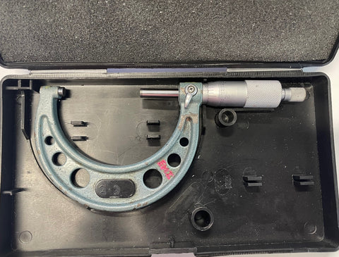 Mitutoyo 103-217 Outside Micrometer, 2-3" Range, .0001" Graduation *USED/RECONDITIONED*