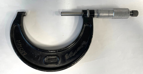 Starrett T436XRL-3SP Outside Micrometer with Chamfered Anvil and Spindle, 2-3" Range, .0001" Graduation *USED/RECONDITIONED*