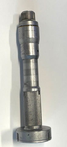 Mitutoyo 368-210 Holtest Three-Point Internal Micrometer with Carbide Pins, 1.6-1.8" Range, .0002" Graduation *USED/RECONDITIONED*