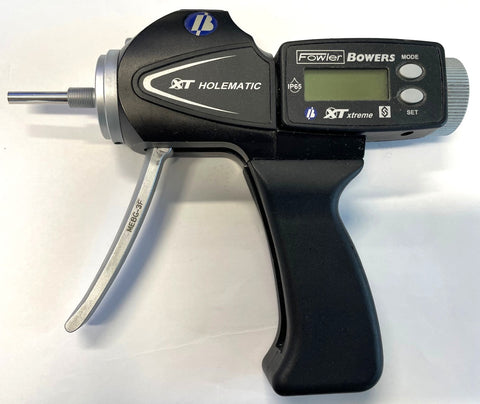 Fowler 54-556-375 Bowers XTH Holematic Pistol Grip Bore Gage Display, .250-.750″/6-20mm Range, .00005″/0.001mm (Display Only) *USED/RECONDITIONED*