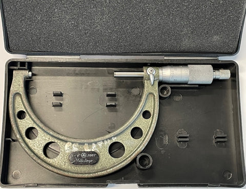 Mitutoyo 103-218 Outside Micrometer, 3-4" Range, .0001" Graduation *USED/RECONDITIONED*