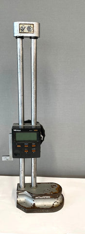 Mitutoyo 192-630 Digimatic Height Gage 0-12"/300mm Range, .0005"/0.01mm Resolution *USED/RECONDITIONED*