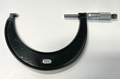 Starrett 436.1RL-5 Outside Micrometer 4-5" Range .001" Graduation *USED/RECONDITIONED*