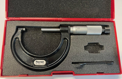 Starrett T436.1XRL-2 Outside Micrometer, 1-2" Range, .0001" Graduation *USED/RECONDITIONED*