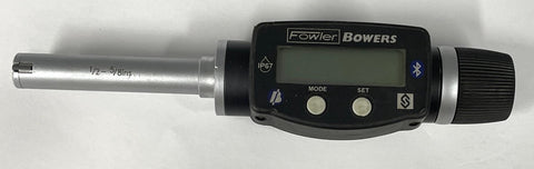 Fowler 54-367-014-BT Bowers Electronic Holemike Internal Micrometer, .500-.625″/12.5-16mm Range, .00005″/0.001mm Resolution *USED/RECONDITIONED*