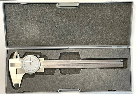 Mitutoyo 505-101 Dial Caliper, 0-6" Range, .001" Graduation *USED/RECONDITIONED*