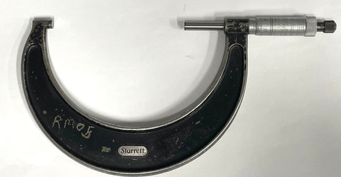 Starrett 436XR-5 Outside Micrometer, 4-5" Range, .001" Graduation *USED/RECONDITIONED*