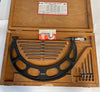Starrett 224 Interchangeable Anvil Micrometer, 9-12" Range, .001" Graduation *USED/RECONDITIONED*