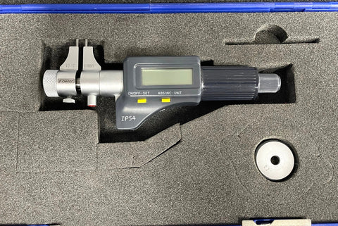 Fowler 54-860-275 Electronic IP54 Inside Micrometer, .2-1.2” Range,  .00005″/.001mm Resolution *USED/RECONDITIONED*
