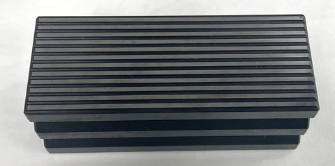 Mahr EAL-1004 Anvil, Steel Reversible (Plain and Serrated) , 4" X 1.5" X 1.5"