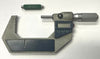 Mitutoyo 293-723-30 Digimatic Micrometer with Tapered Anvil/Spindle, Case, Standard, 2-3"/50-75mm Range, .00005"/0.001mm Resolution *USED/RECONDITIONED*